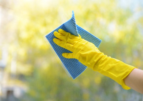 Carpet cleaning van with recycling and sustainability branding in Surrey