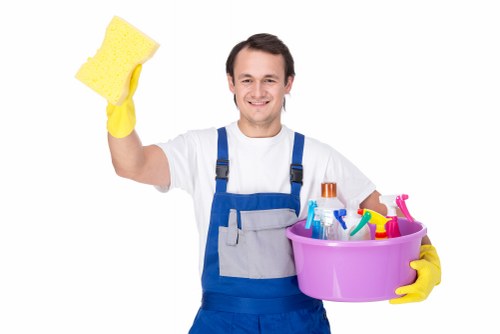 Deep cleaning carpet equipment in a Surrey workplace