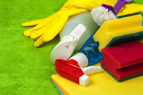 Professional carpet cleaning in a Surrey office space