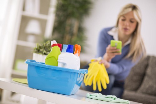 Removing dirt and stains from a busy Surrey carpet